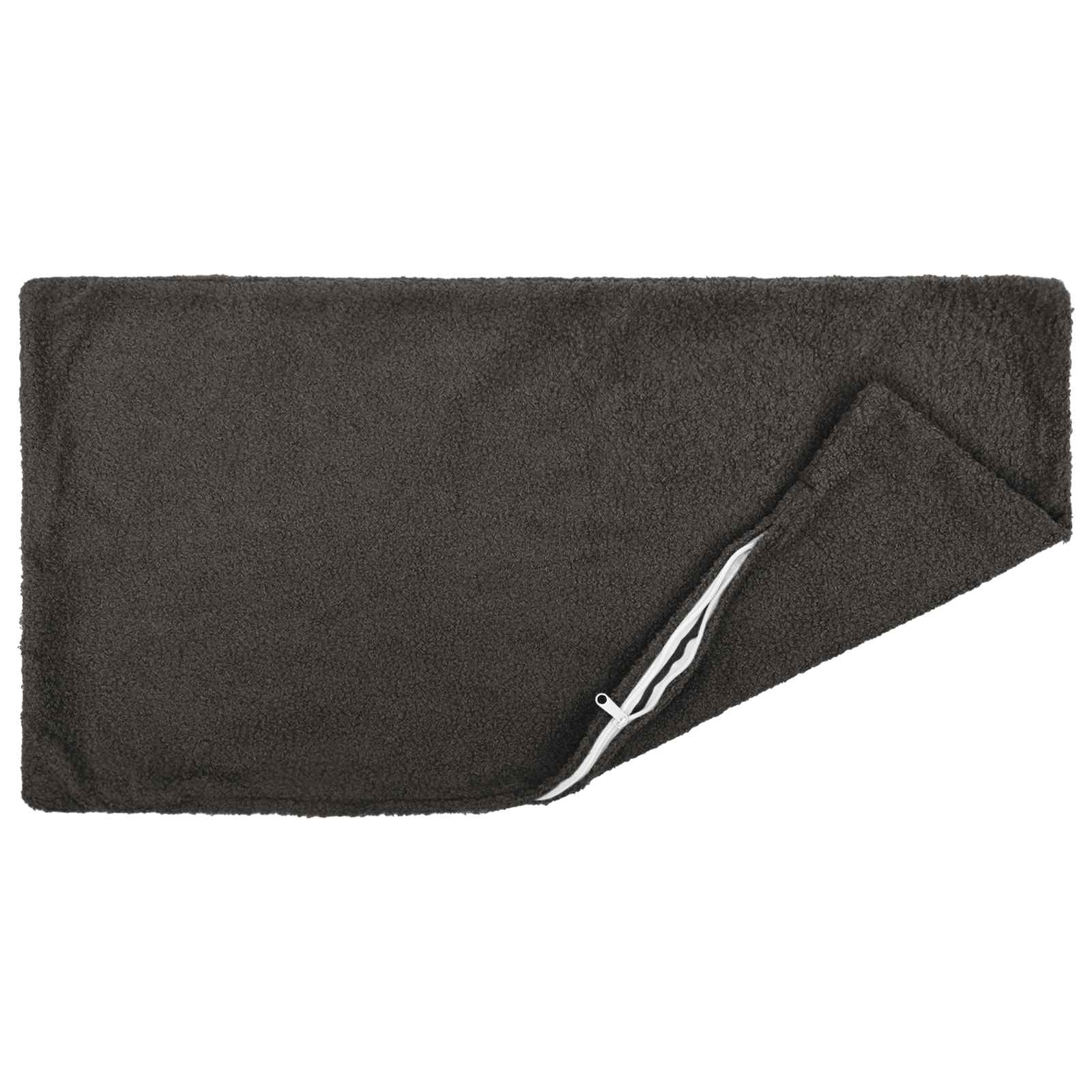 Presvlaka za jastuk 6 pcs HEERLEN Tamnosiva 40 x 80 cm Bouclé