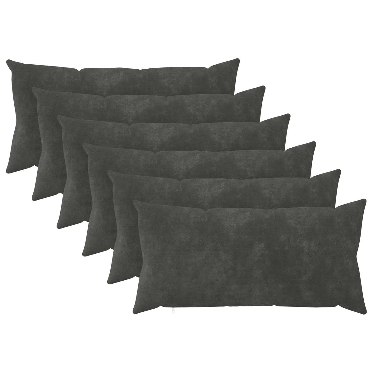 Presvlaka za jastuk 6 pcs HEERLEN Antracit 40 x 80 cm