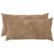 Presvlaka za jastuk 2 pcs HEERLEN Sivosmeđa 40 x 80 cm
