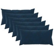 Presvlaka za jastuk 6 pcs HEERLEN Plava 40 x 80 cm