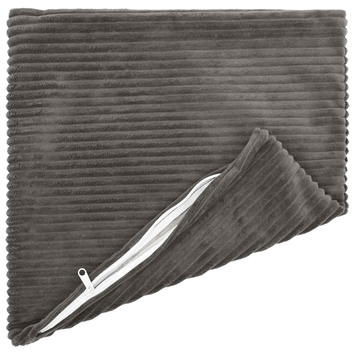 Presvlaka za jastuk 2 pcs HEERLEN Tamnosiva 45 x 45 cm Kord