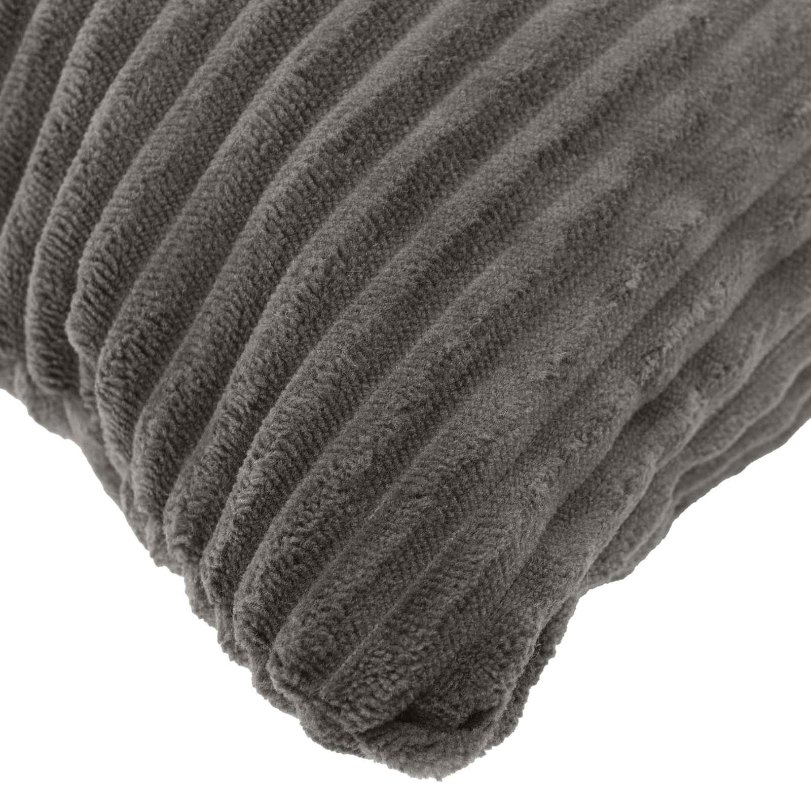 Presvlaka za jastuk 6 pcs HEERLEN Tamnosiva 45 x 45 cm Kord