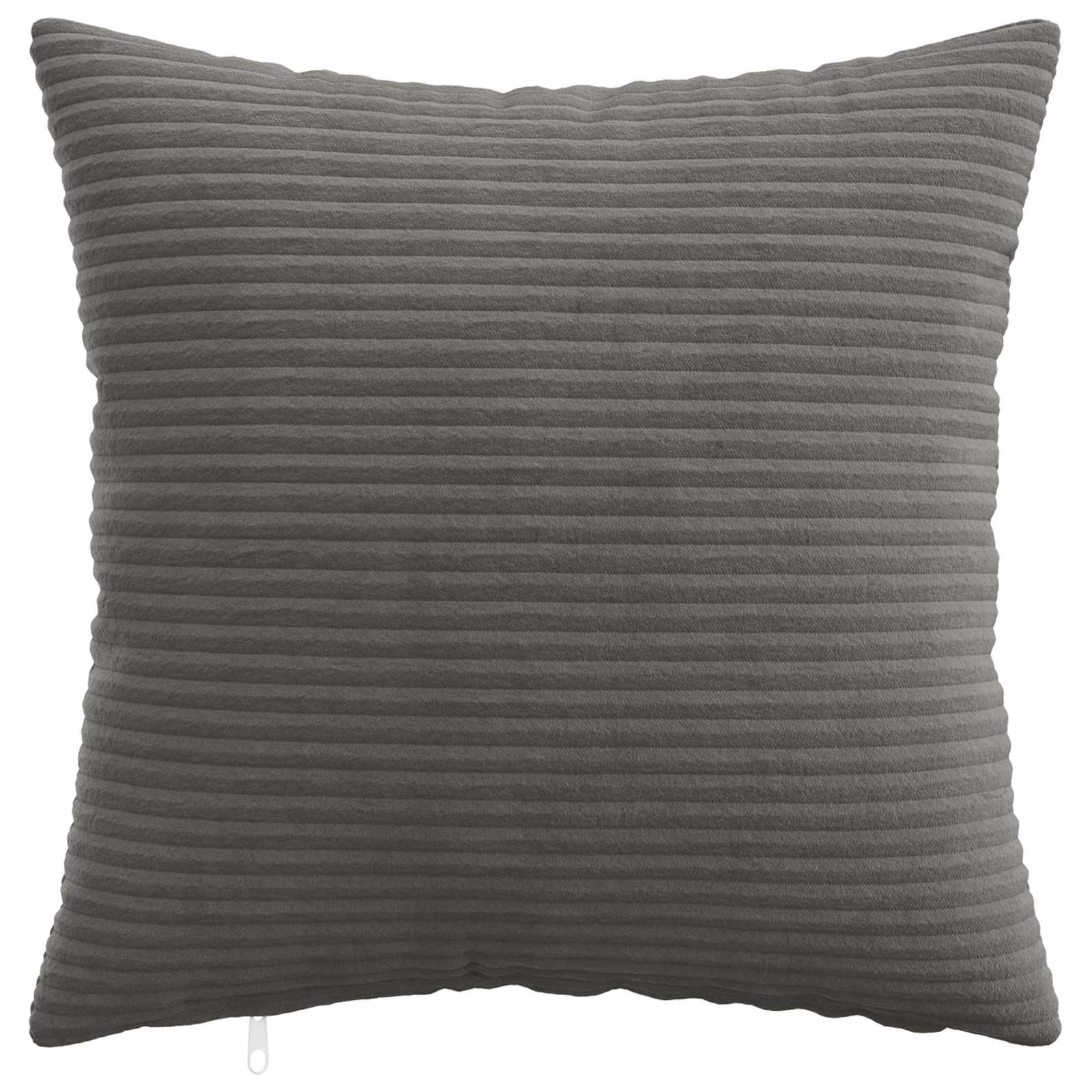 Presvlaka za jastuk 6 pcs HEERLEN Tamnosiva 45 x 45 cm Kord