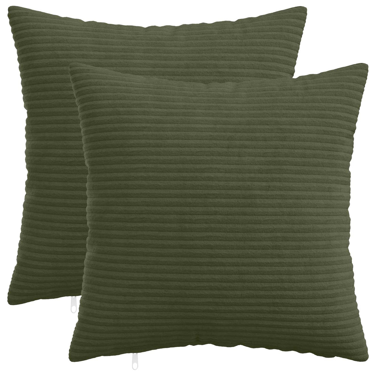 Presvlaka za jastuk 2 pcs HEERLEN Zelena 45 x 45 cm Kord