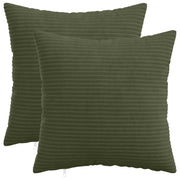 Presvlaka za jastuk 2 pcs HEERLEN Zelena 45 x 45 cm Kord