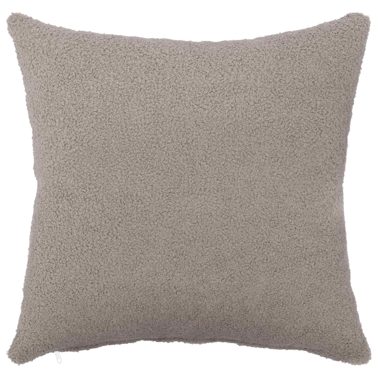 Presvlaka za jastuk 6 pcs HEERLEN Svjetlosiva 45 x 45 cm Bouclé