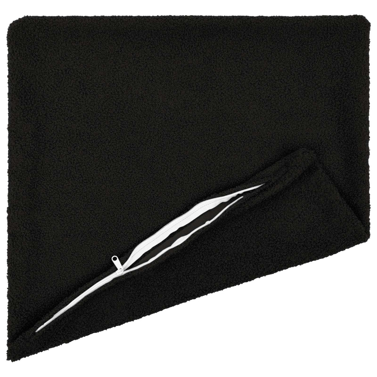 Presvlaka za jastuk 6 pcs HEERLEN Crna 45 x 45 cm Bouclé