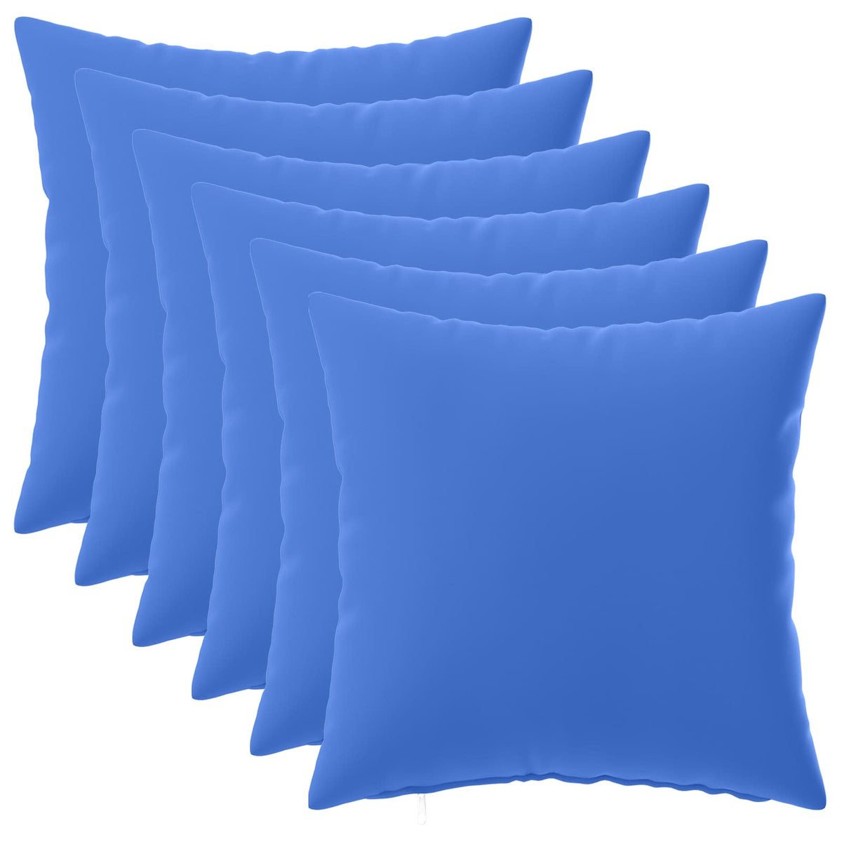 Presvlaka za jastuk 6 pcs HEERLEN Kraljevsko plava 45 x 45 cm