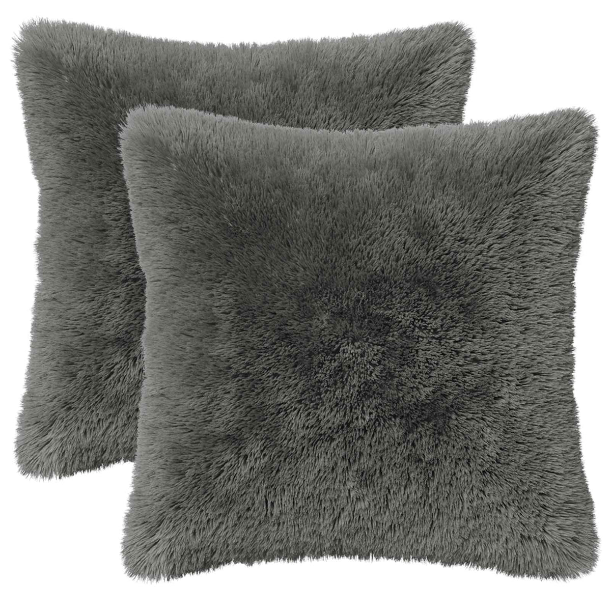 Presvlaka za jastuk 2 pcs HEERLEN Svjetlosiva 45 x 45 cm