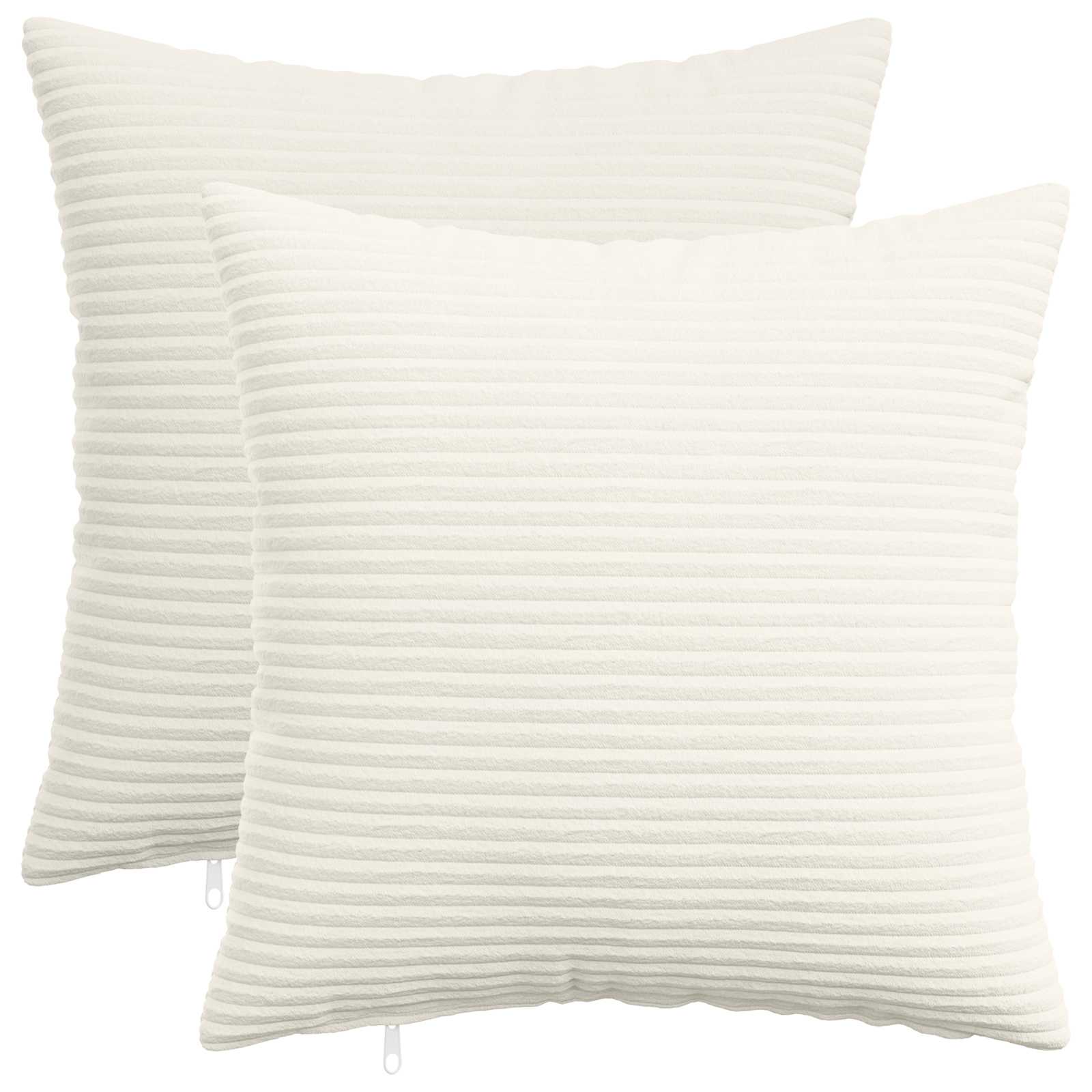 Presvlaka za jastuk 2 pcs HEERLEN Krem 50 x 50 cm Kord