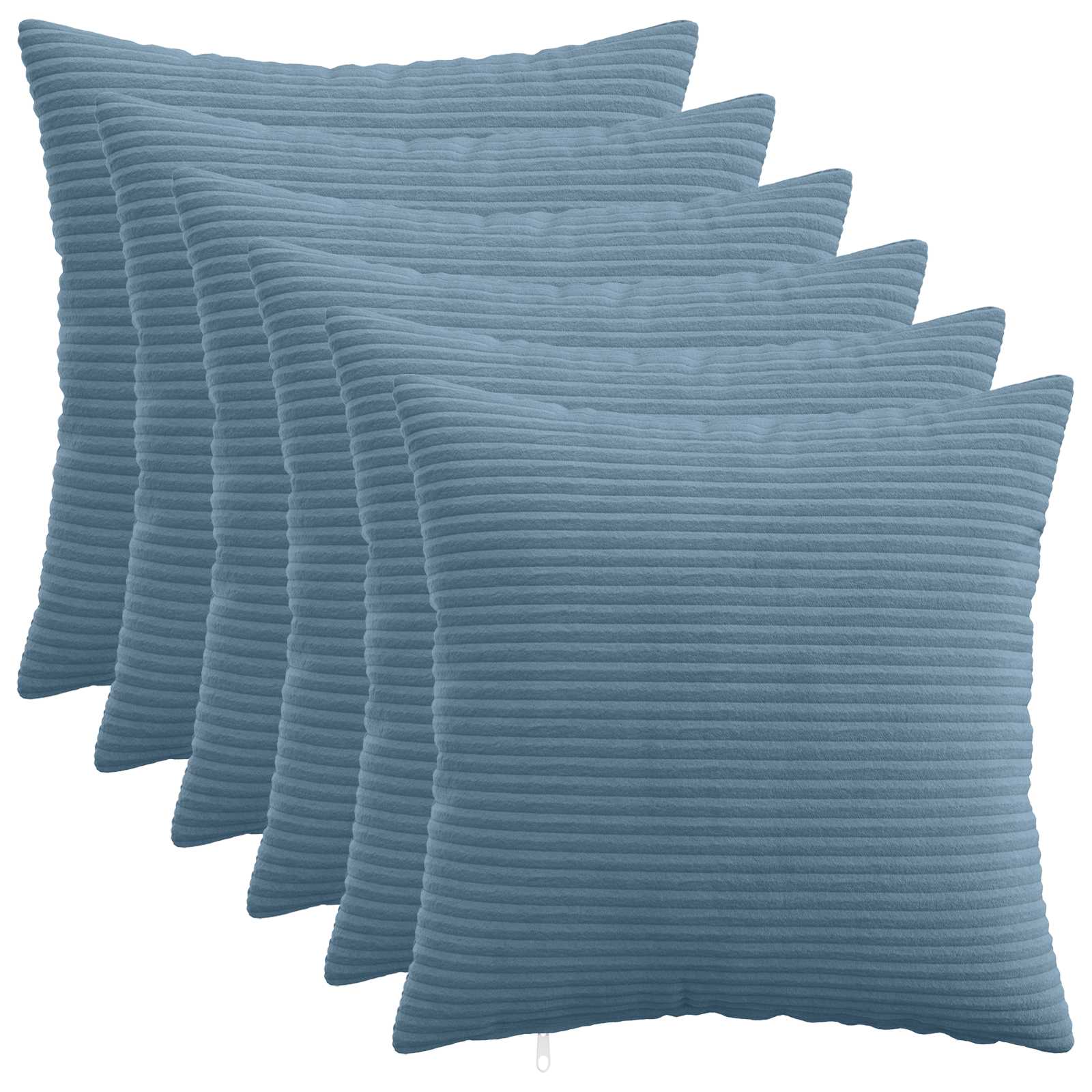 Presvlaka za jastuk 6 pcs HEERLEN Plava 50 x 50 cm Kord