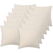 Presvlaka za jastuk 12 pcs HEERLEN Krem 50 x 50 cm Bouclé