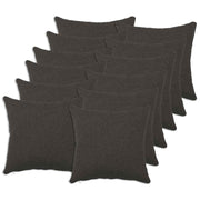 Presvlaka za jastuk 12 pcs HEERLEN Tamnosiva 50 x 50 cm Bouclé