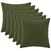 Presvlaka za jastuk 6 pcs HEERLEN Zelena 50 x 50 cm