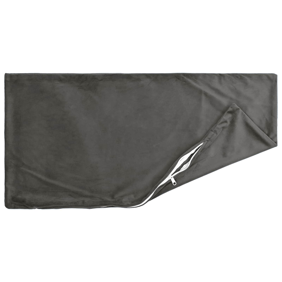 Presvlaka za jastuk 2 pcs HEERLEN Tamnosiva 50 x 70 cm Baršun