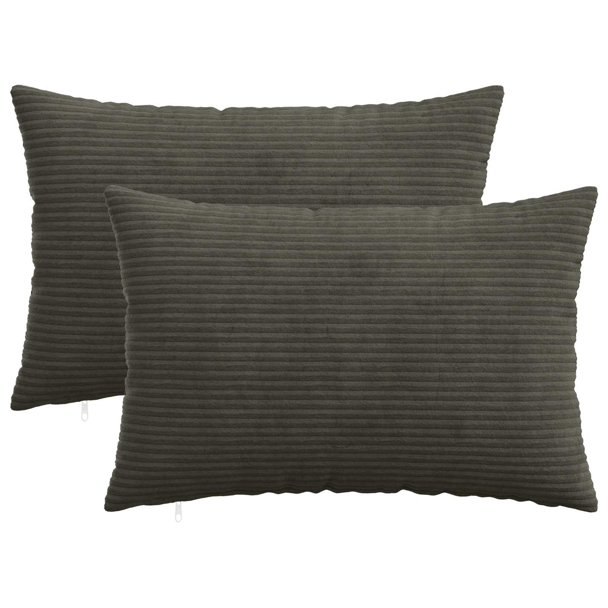 Presvlaka za jastuk 2 pcs HEERLEN Antracit 50 x 70 cm Kord