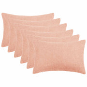 Presvlaka za jastuk 6 pcs HEERLEN Ružičasta 50 x 70 cm Bouclé