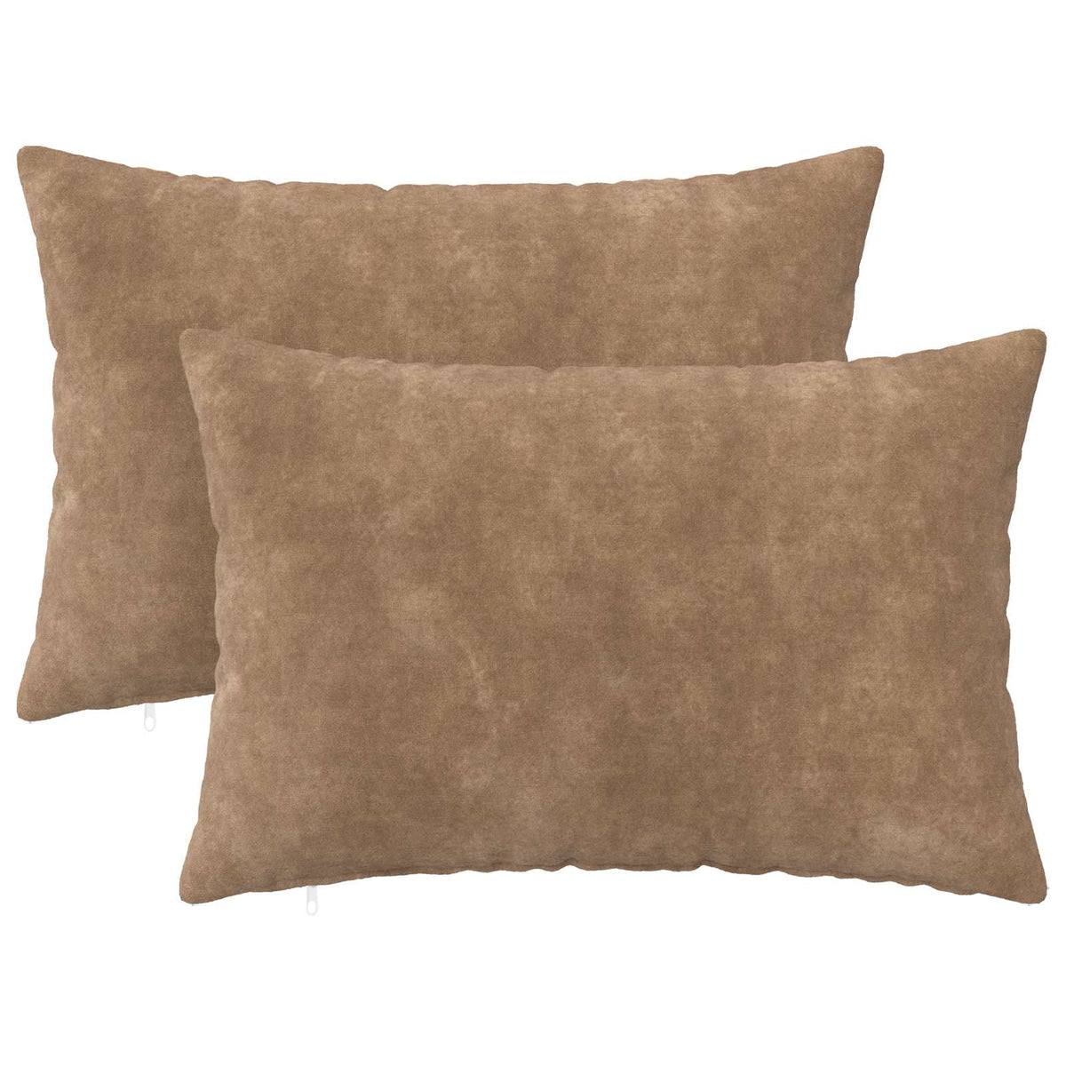 Presvlaka za jastuk 2 pcs HEERLEN Sivosmeđa 50 x 70 cm