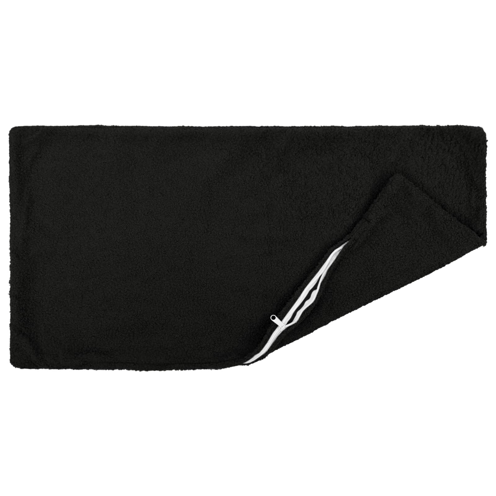 Presvlaka za jastuk 2 pcs HEERLEN Crna 50 x 75 cm Bouclé