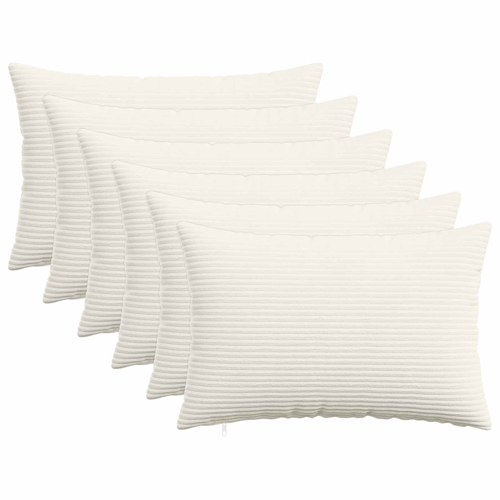 Presvlaka za jastuk 6 pcs HEERLEN Krem 50 x 80 cm Kord