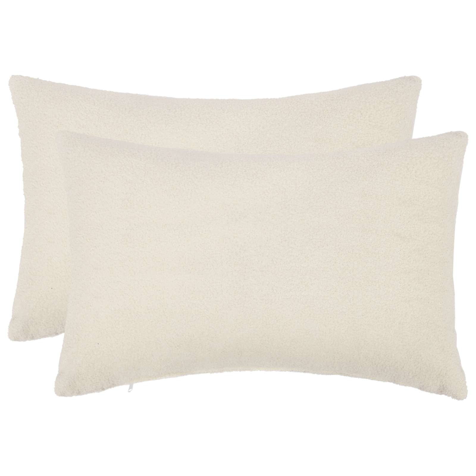 Presvlaka za jastuk 2 pcs HEERLEN Krem 50 x 80 cm Bouclé