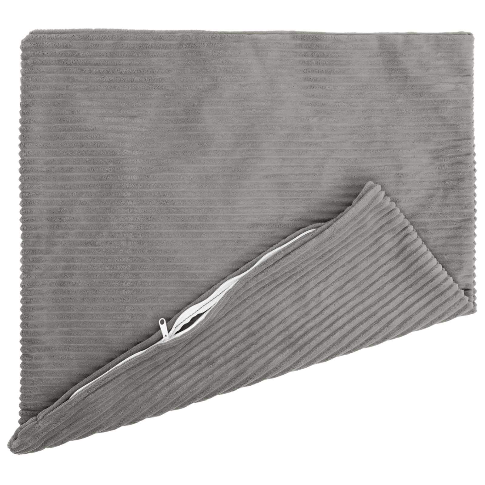 Presvlaka za jastuk 6 pcs HEERLEN Svjetlosiva 55 x 55 cm Kord