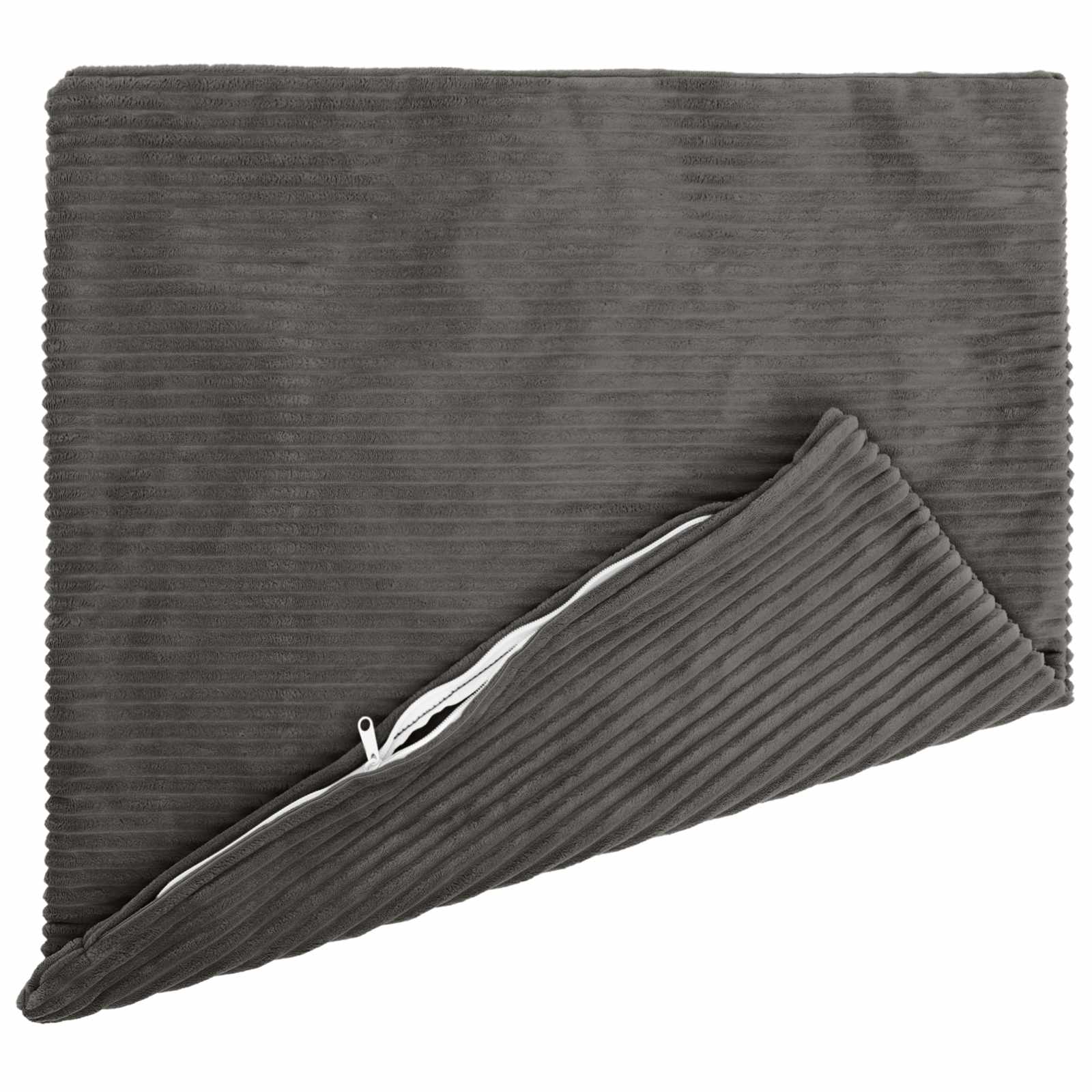 Presvlaka za jastuk 6 pcs HEERLEN Tamnosiva 55 x 55 cm Kord