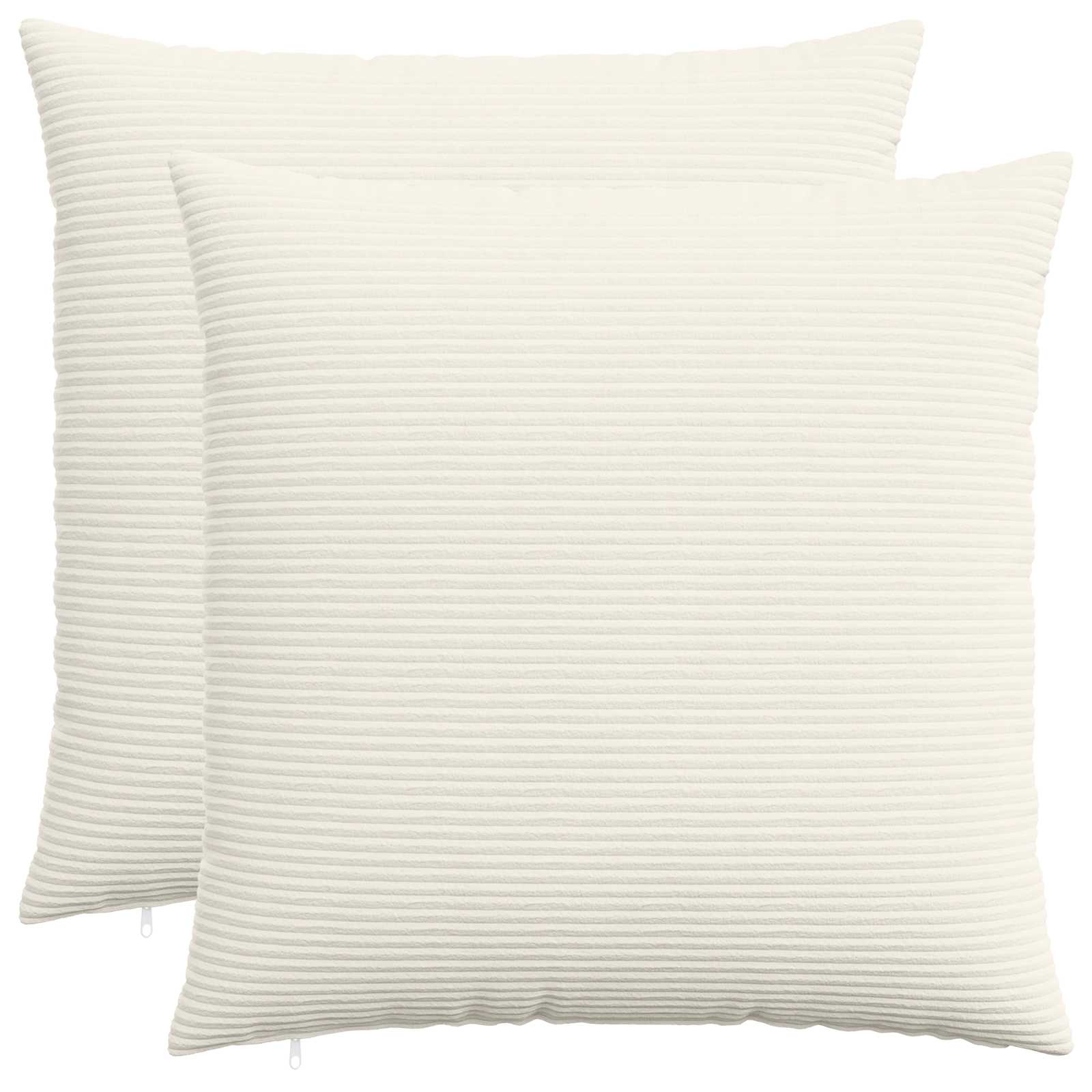 Presvlaka za jastuk 2 pcs HEERLEN Krem 55 x 55 cm Kord