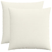 Presvlaka za jastuk 2 pcs HEERLEN Krem 55 x 55 cm Kord