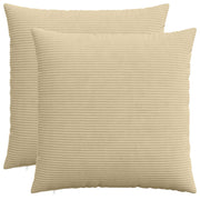 Presvlaka za jastuk 2 pcs HEERLEN Zelena Siva 55 x 55 cm Kord