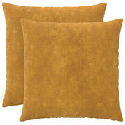 Presvlaka za jastuk 2 pcs HEERLEN Žuta 55 x 55 cm