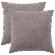 Presvlaka za jastuk 2 pcs HEERLEN Svjetlosiva 60 x 60 cm Bouclé