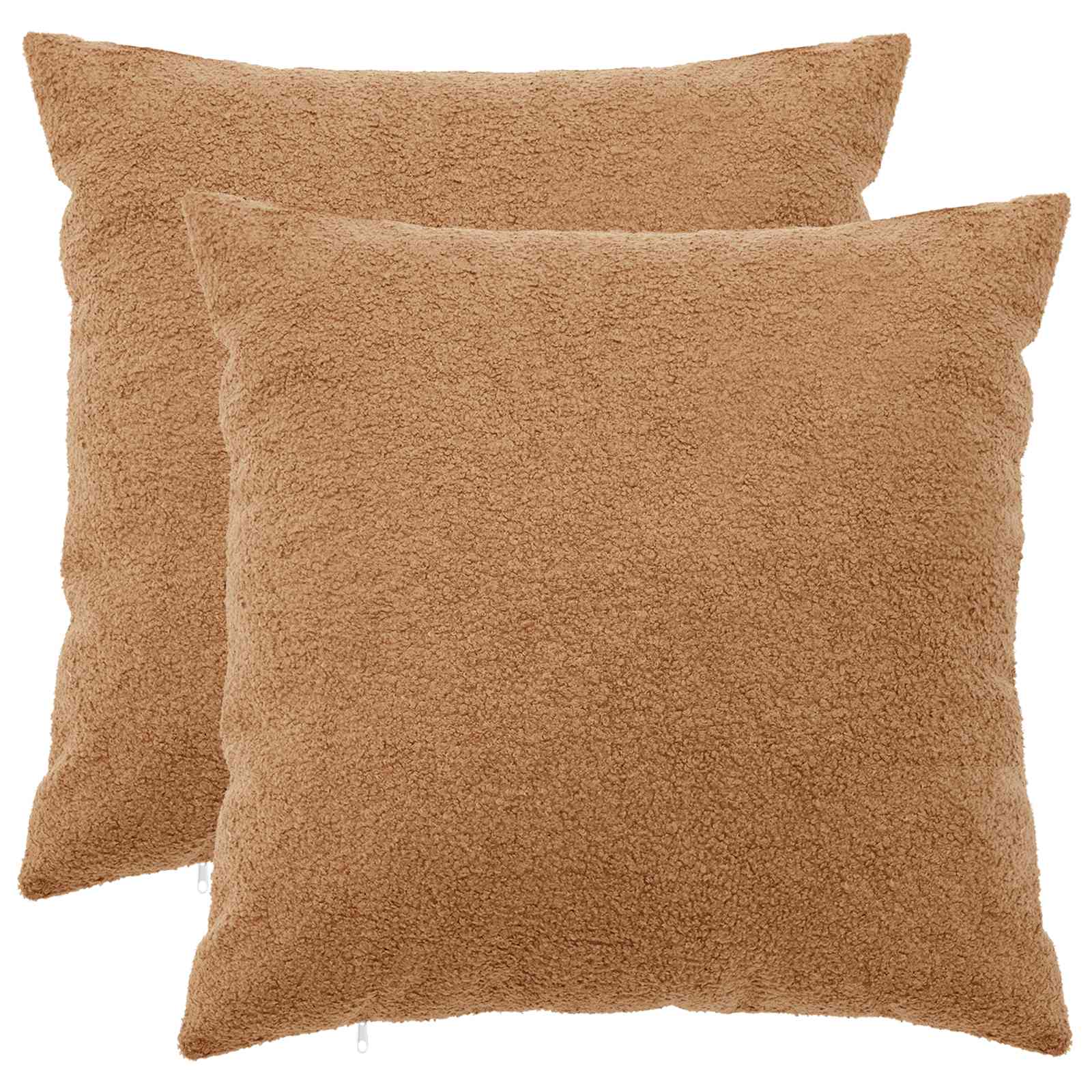 Presvlaka za jastuk 2 pcs HEERLEN Bež 60 x 60 cm Bouclé