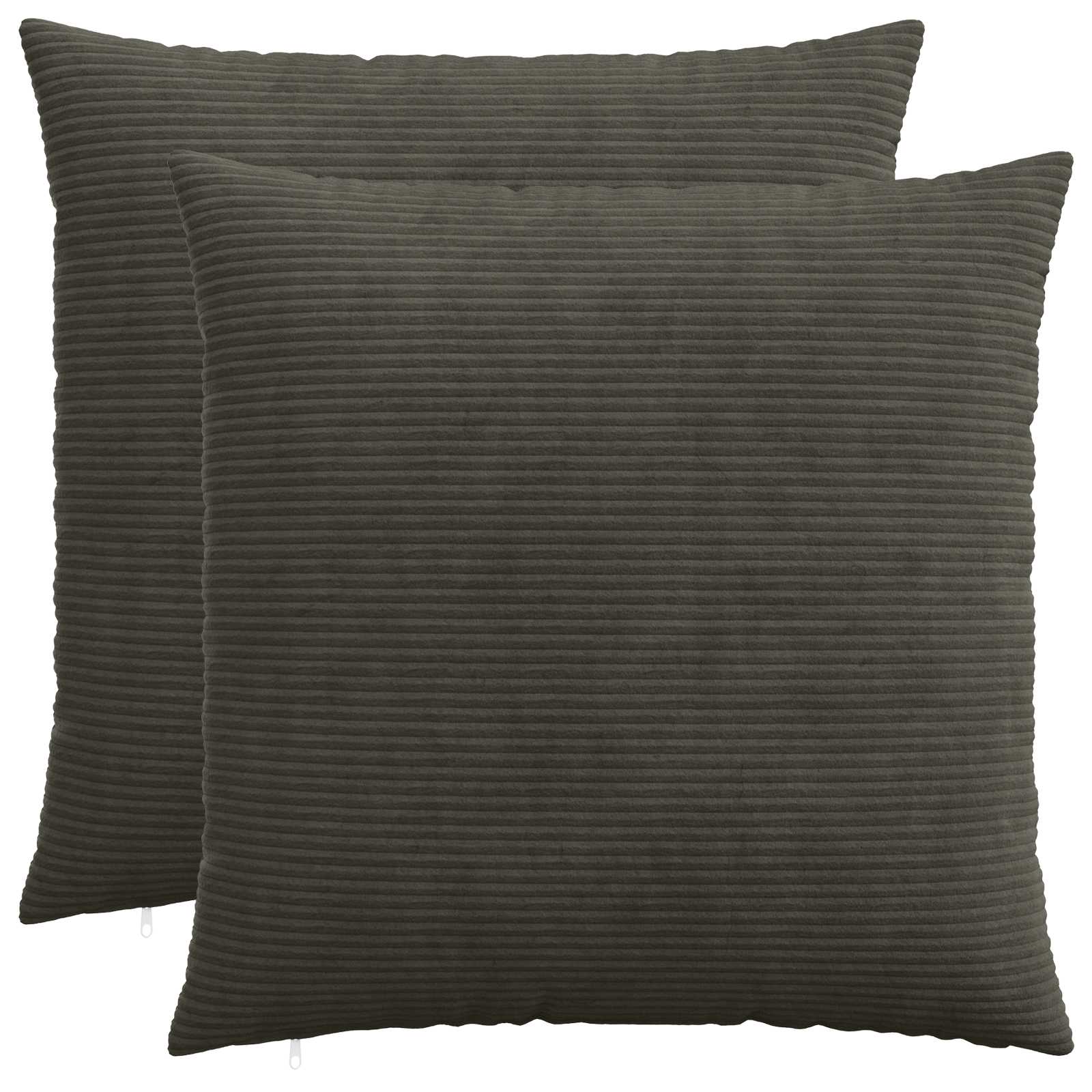 Presvlaka za jastuk 2 pcs HEERLEN Antracit 70 x 70 cm Kord