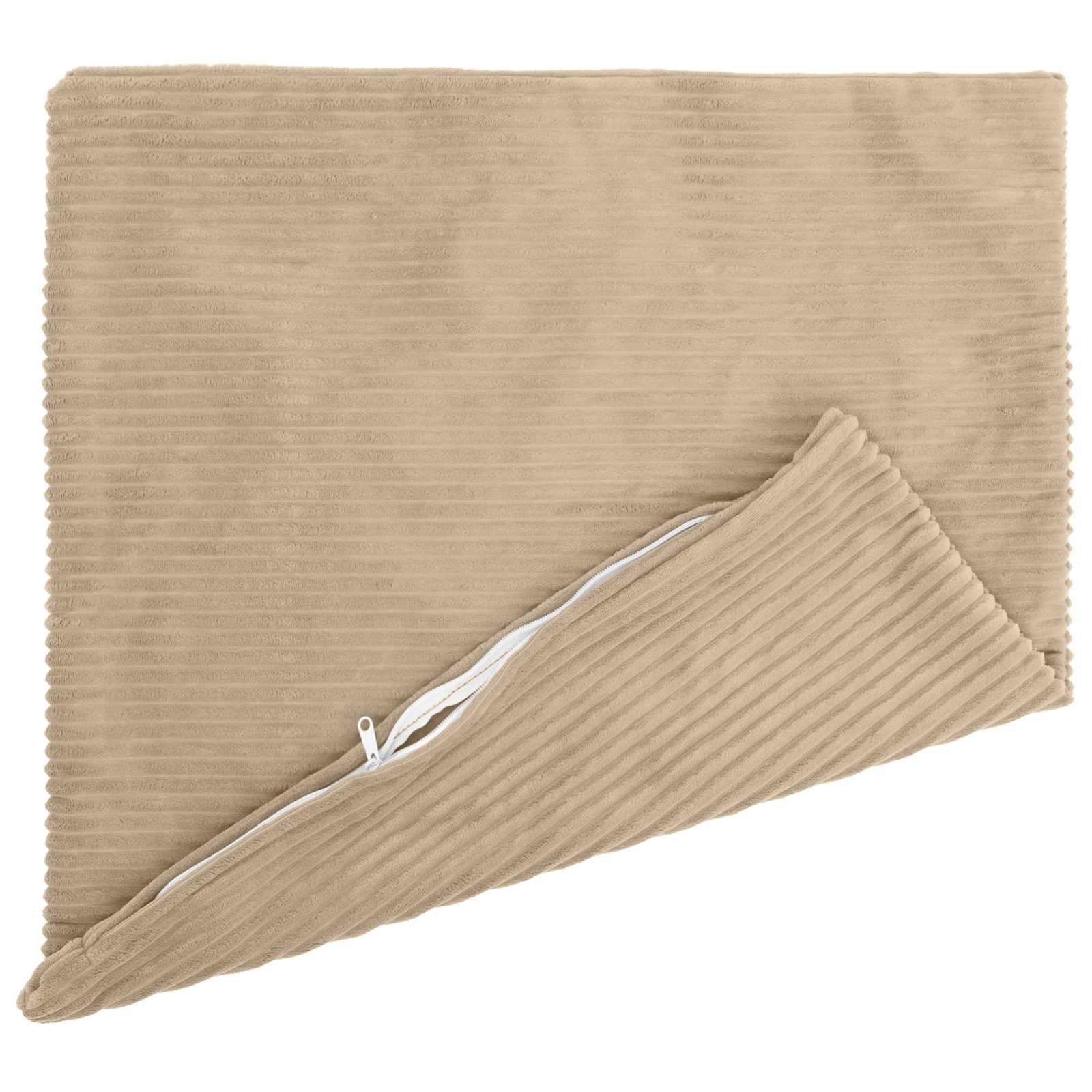 Presvlaka za jastuk 6 pcs HEERLEN Sivosmeđa 80 x 80 cm Kord