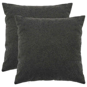 Presvlaka za jastuk 2 pcs HEERLEN Tamnosiva 80 x 80 cm Bouclé