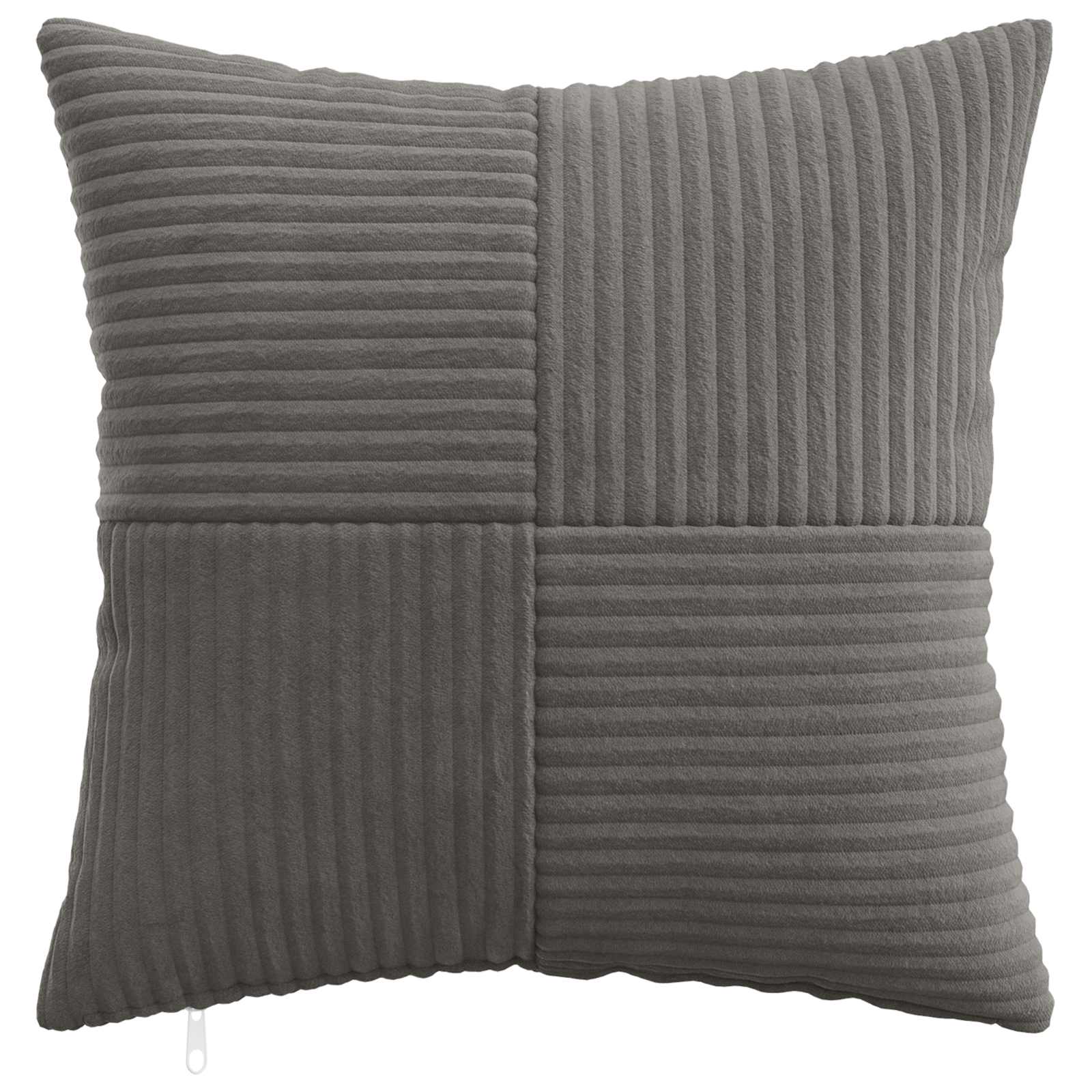 Presvlaka za jastuk 2 pcs ALMELO Tamnosiva 30 x 30 cm Kord