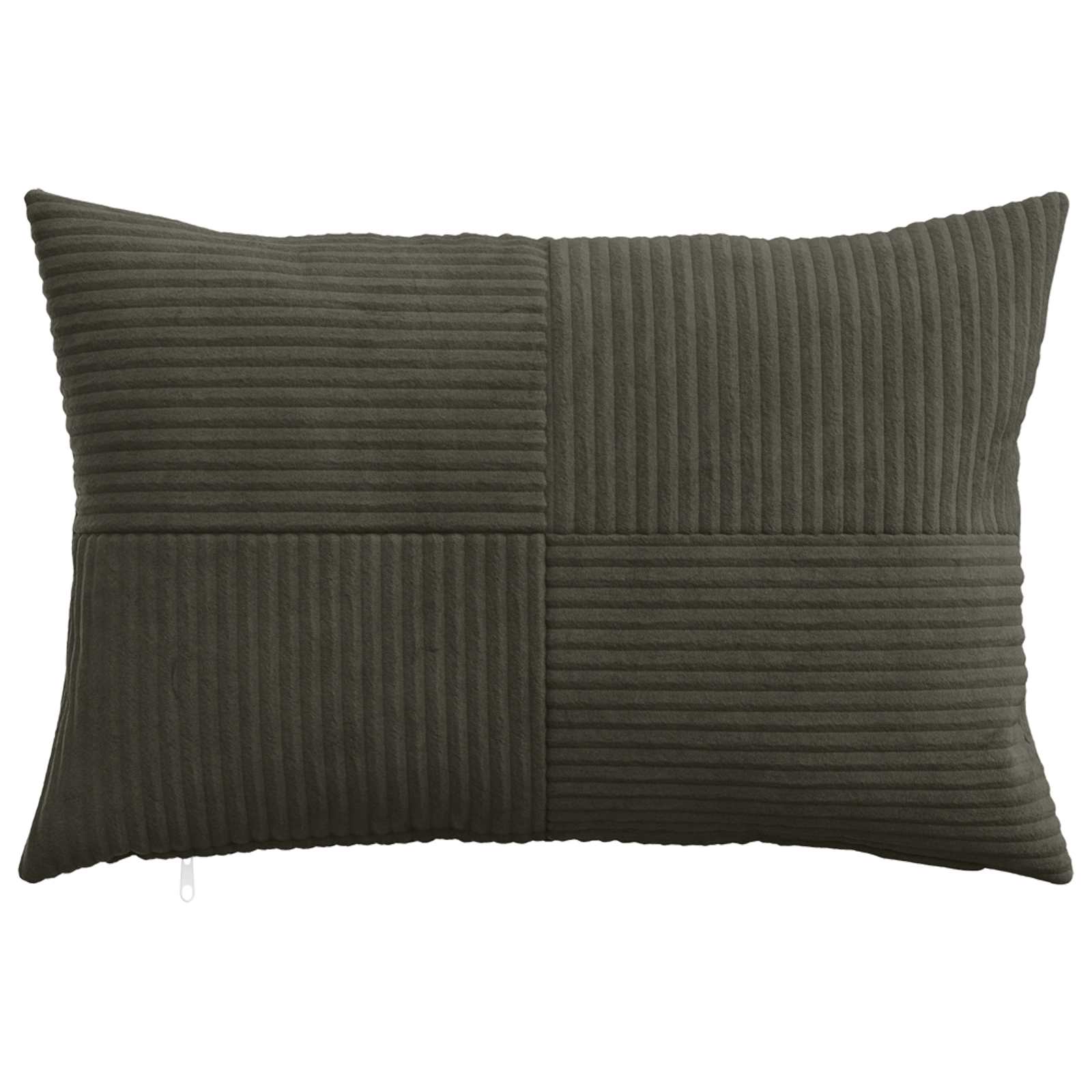 Presvlaka za jastuk 2 pcs ALMELO Antracit 30 x 50 cm Kord