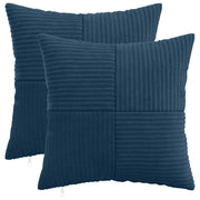 Presvlaka za jastuk 2 pcs ALMELO Mornarsko plava 35 x 35 cm