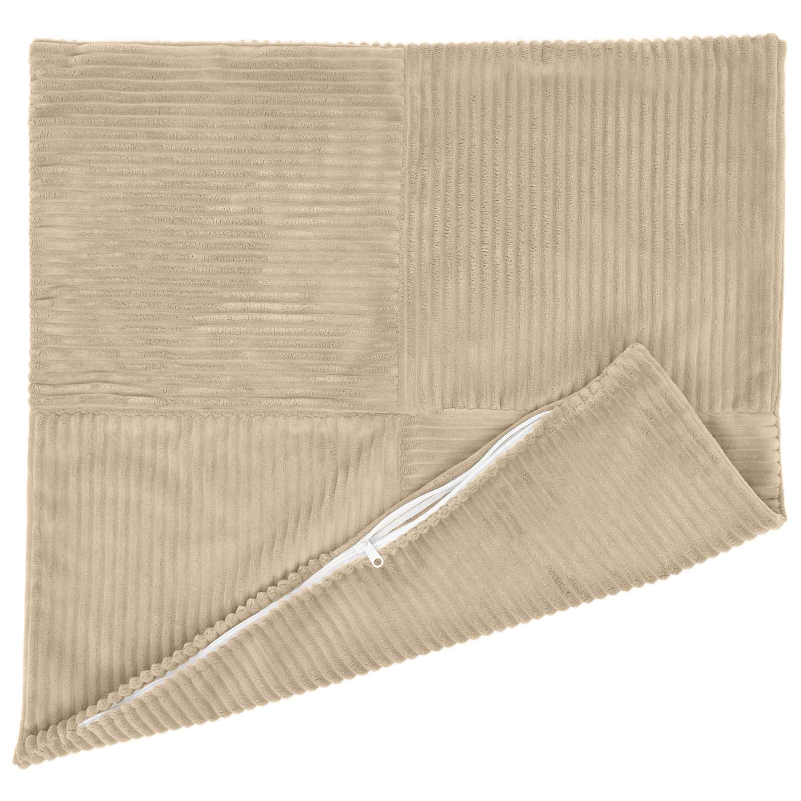 Presvlaka za jastuk 6 pcs ALMELO Sivosmeđa 40 x 40 cm Kord