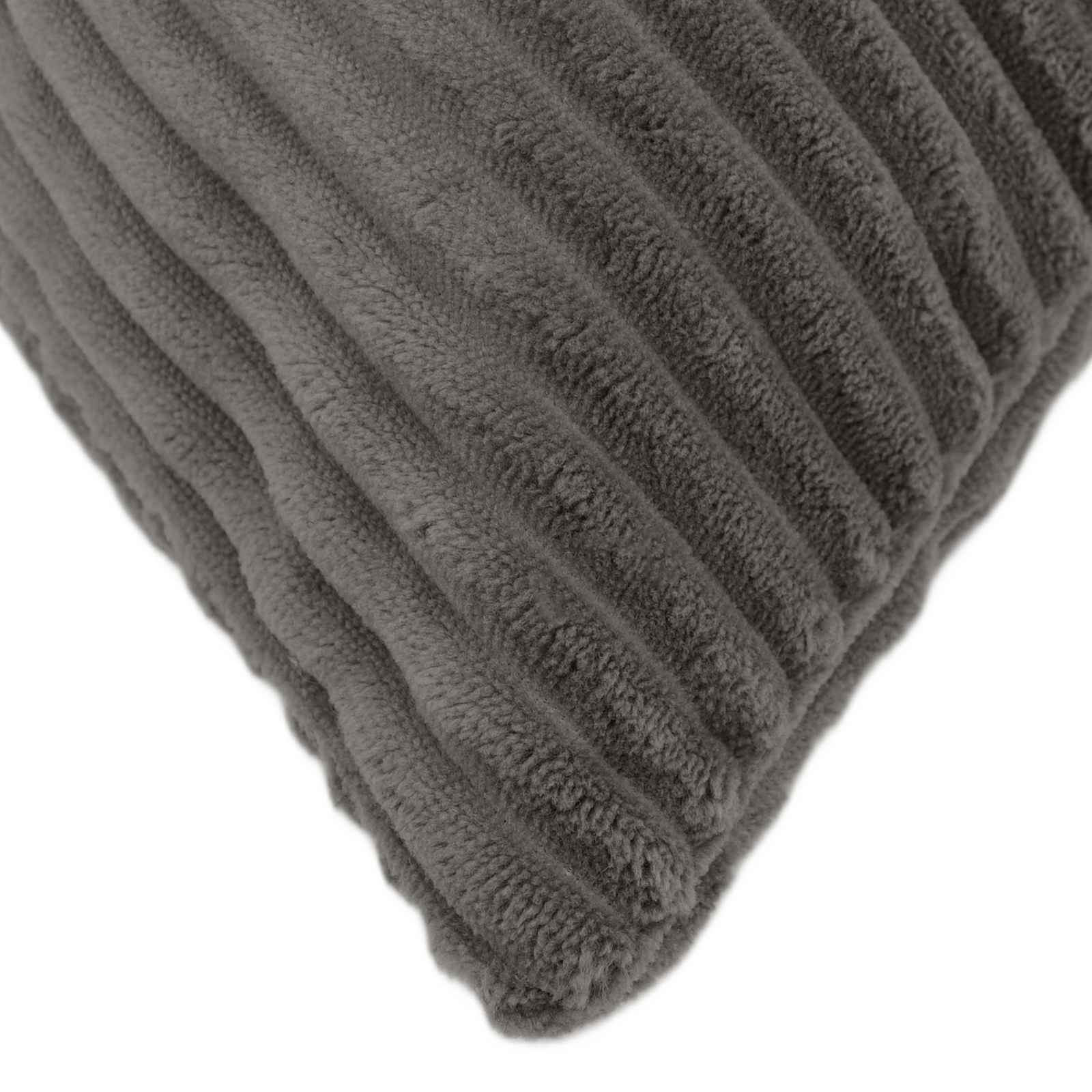 Presvlaka za jastuk ALMELO Tamnosiva 40 x 145 cm Kord