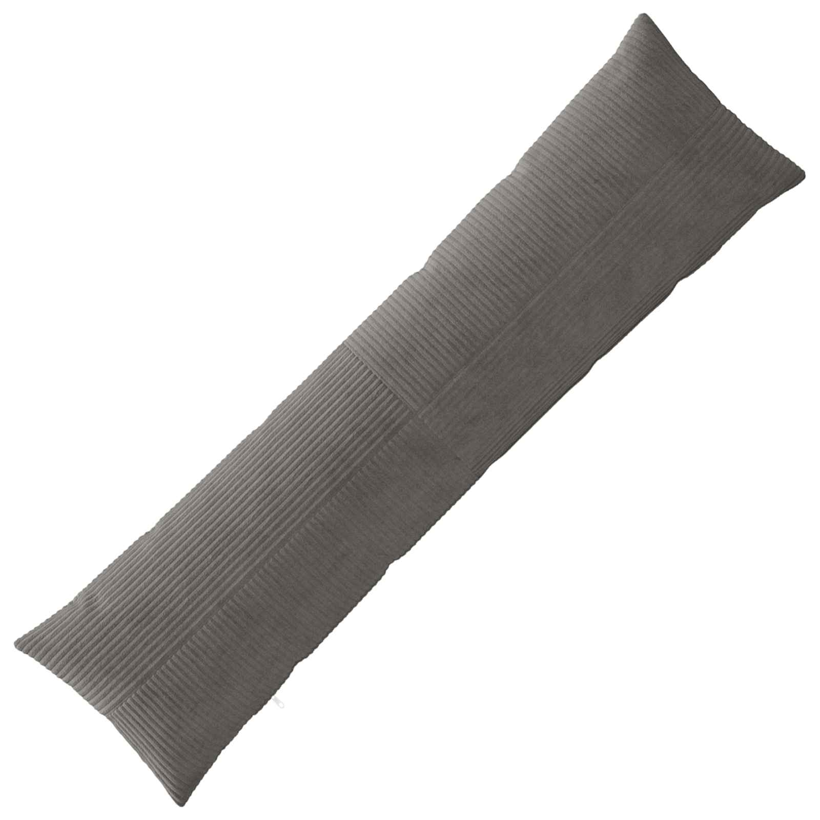 Presvlaka za jastuk ALMELO Tamnosiva 40 x 145 cm Kord