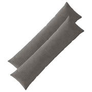 Presvlaka za jastuk 2 pcs ALMELO Tamnosiva 40 x 145 cm Kord