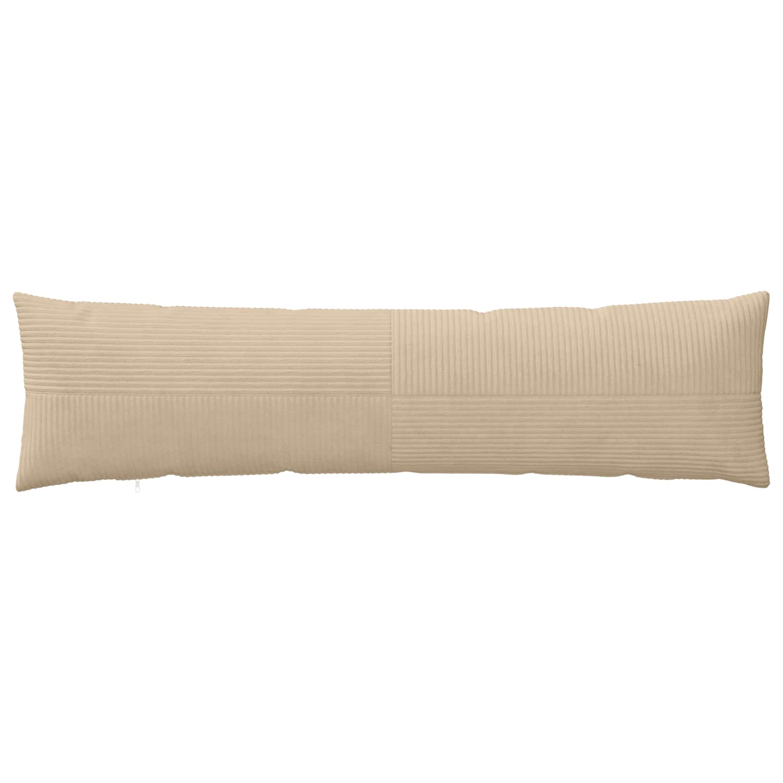 Presvlaka za jastuk ALMELO Sivosmeđa 40 x 145 cm Kord