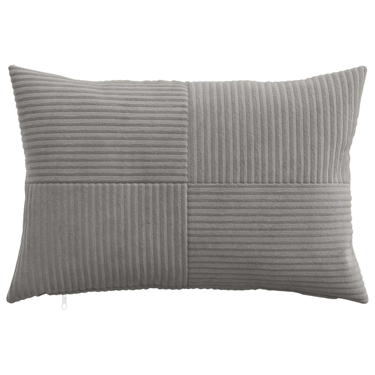 Presvlaka za jastuk 6 pcs ALMELO Svjetlosiva 40 x 60 cm Kord