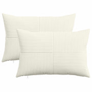 Presvlaka za jastuk 2 pcs ALMELO Krem 40 x 60 cm Kord