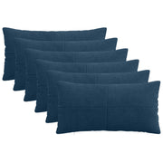 Presvlaka za jastuk 6 pcs ALMELO Mornarsko plava 40 x 70 cm