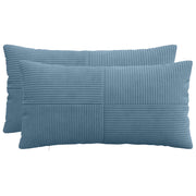 Presvlaka za jastuk 2 pcs ALMELO Plava 40 x 80 cm Kord