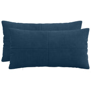 Presvlaka za jastuk 2 pcs ALMELO Mornarsko plava 40 x 80 cm