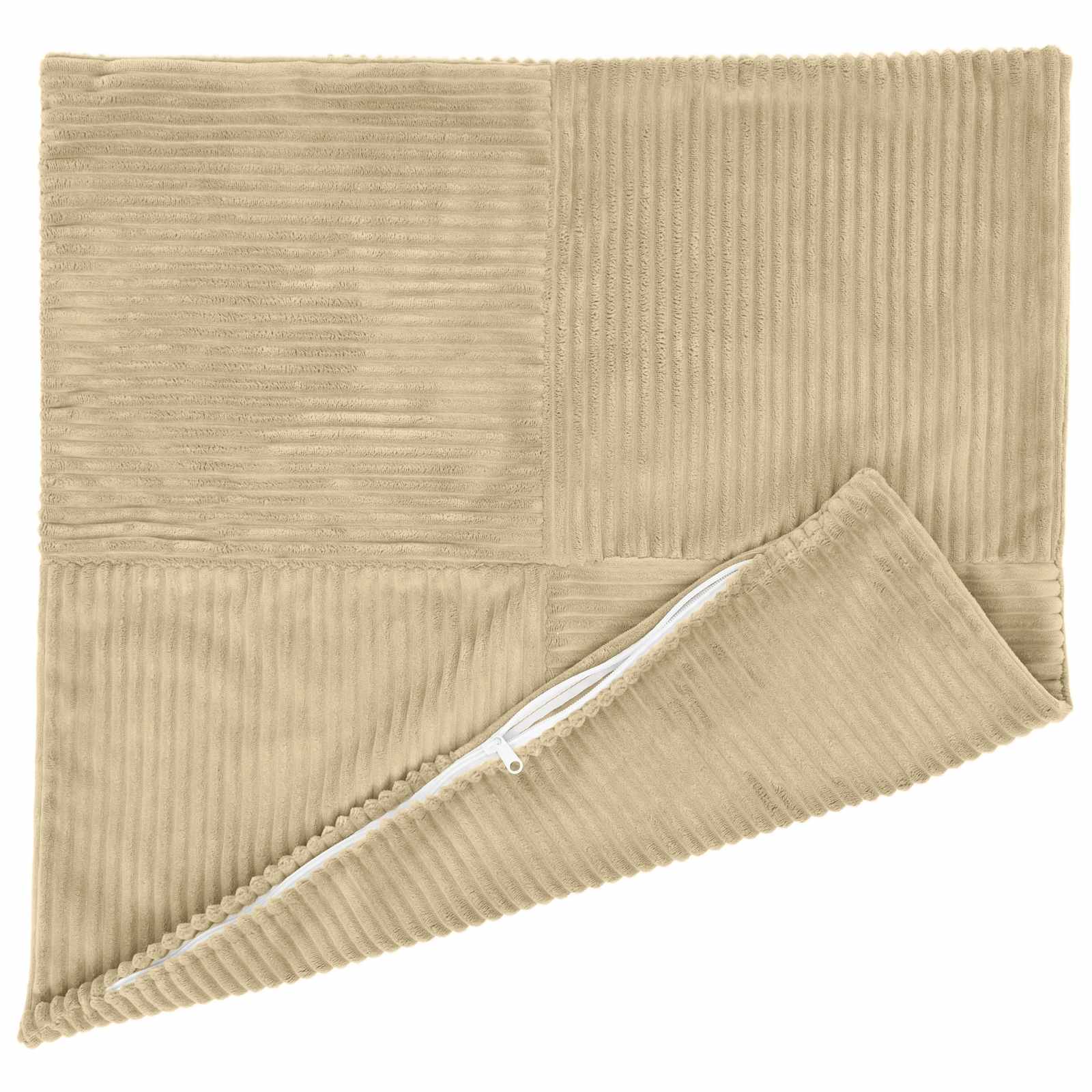 Presvlaka za jastuk 2 pcs ALMELO Siva zelena 45 x 45 cm Kord